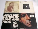 4 vinyles 33t Leonard Cohen