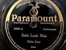 PARAMOUNT 12661 - DIXIE FOUR  Sait Louis Man/ Kentucky Stomp NICE COPY