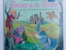Vintage Sword in the Stone Pop Up Storybook Vinyl Record Disney 1963