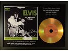 ELVIS PRESLEY 'AN AMERICAN TRILOGY' SIGNED GOLD PRESENTATION DISC