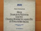 2710 001 Bach B Minor Mass Karl Richter ARCHIV Stereo 3xLP Box + booklet NM/VG