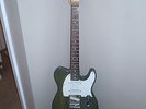 status quo guitar Francis Rossi replica green guitar