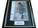 ROD STEWART HAND SIGNED & FRAMED AUTOGRAPH PHOTO MOUNT DISPLAY MUSIC GIFT & COA