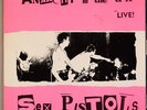 Sex Pistols Anarchy in the UK Live vinyl rare Johnny Rotten Sid Vicious EXC