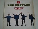  LES BEATLES Chansons Du Film Help LP Rare FRENCH PRESSING Odeon Orange OSX 230
