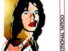THE ROLLING STONES EMOTIONAL TATTOO PRESSAGE ORIGINAL