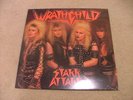WRATHCHILD - STAKK ATTAKK - UK 1ST PRESS LP + INNER HMRLP18 - NEAR MINT