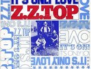 ZZ TOP IT'S ONLY LOVE / ASLEEP IN THE DESERT FRENCH 45 PS 7