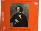 MENDELSSOHN String Symphonies 9 & 10 & 12  MARRINER, ASMF - ARGO ZRG-5467 OVAL