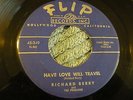 RICHARD BERRY Have Love Will Travel / No Room On Flip Doo Wop R&B Rock 45