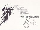 DAVID BOWIE A Signed Card