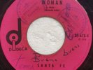 SANTA FE WOMAN  latin funk made in GUATEMALA 45 # 121 HEAR