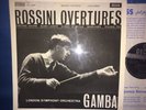 DECCA SXL 2266 WBg ED1 *GAMBA* CONDUCTS *ROSSINI OVERTURES* LSO* NM