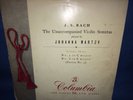 33CX 1288 *B/G* JOHANNA MARTZY* J.S.BACH: SONATAS FOR SOLO VIOLIN NOS.5 & 6* NM