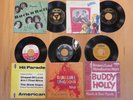 5  ROCK & ROLL - SINGLES     BUDDY HOLLY - EDSELS - BILL HALEY - DIXIE CUPS  + 1