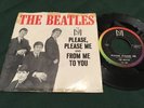 THE BEATLES RARE VJ 45 & Picture Sleeve   PLEASE PLEASE ME .. VEE JAY