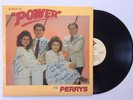 THE PERRYS Songs of POWER vinyl LP Randy Debbie Libbi & Tracy auto by 4 MINT
