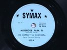 78 RPM -- Joe Cotto y su Orquesta, Symax 004, EE+ Latin Jazz - Puerto Rican