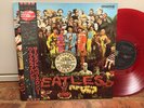 Beatles SGT. PEPPERS Japan RED WAX Mono LP w/OBI