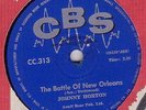 The Battle of New Orleans by Johnny Horton on a rare South African 78rpm 1960