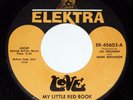 EX Original Elektra 45 by LOVE A Message To Pretty / My Little Red Book BEAUTY