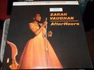 Sarah Vaughn AFTER HOURS Trio LP Mundell Lowe George Duvivier NM STEREO Emus