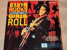 ELVIS ROCKS AND THE GIRLS ROLL  -  ELVIS PRESLEY - ALBUM - LP - 1987