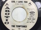 TEMPTONES Girl I Love You   Good Bye ARTIC Northern Soul Promo 45 HEAR EX