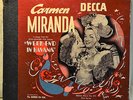 Carmen Miranda Week-End in Havana 78 Book Set Latin Jazz Pop Novelty Nice Cond.