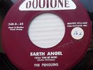 THE PENGUINS doowop 45 Earth Angel Hey Senorita VG++ maroon label DOOTONE bb2364