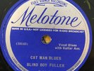 Melotone 7-01-56 BLIND BOY FULLER Cat Man Blues RARE ONE  78 rpm  EE- 1936