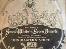 HMV Three Record Set Disney Snow White VERY RARE 1938 England WWII