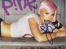 PINK -  In Person Signed C.D. Insert Cover for ' Missundaztood '
