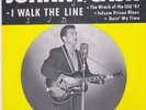 JOHNNY CASH I Walk The Line 45 rpm 7