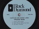 TAMPA RED & JOHNNY JONES: Chicago Blues 45 (plain cover, 33rpm) Blues & R&B