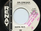 HEAR- Rare Northern Soul 45 - Narvel Felts - Girl Come Back - Renay #400 - Promo