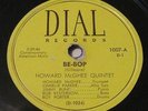 Charlie Parker Howard McGhee/be-Bop/Lover Man 78 JAZZ Dial Records 1007 VG-