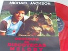 MICHAEL JACKSON-DISCOTECAS MELODY Red colour Mexico Record Gift