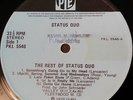 STATUS QUO - RARE IRISH PRESSING LP - THE BEST OF - PYE LABEL 1976 FRANCIS ROSSI