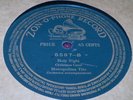 78rpm Christmas - Zon-O-Phone 5587 - Holy Night - Metropolitan Trio