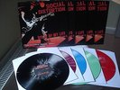 SOCIAL DISTORTION red black green blue purple splatter 5x Vinyl Set Story (2009)