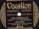 RARE FRED ASTAIRE 78 PICK YOURSELF UP / NEVER GONNA DANCE  VOCALION CELEB 501 E-