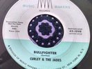 Wild Garage Rockabilly Tittyshaker 45 Curley & the Jades Boom / Bullfighter HEAR