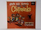 David Seville - Let's All Sing With The Chipmunks 1959 Liberty Red Wax EX