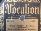 78 RPM HOT JAZZ INA RAY HUTTON MELODEARS Vocalion 2816 WILD PARTY/Witch Dr  E+