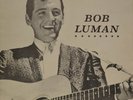 BOB  LUMAN - COUNTRY CLASSICS LIBRARY -  CCL 1109  LP (X535)