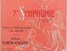 BEETHOVEN Symphony n.7 FURTWANGLER/VIENNA LVSM FALP 115 1st. French LP