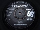 SHADOWS OF KNIGHT = Gloria = NEAR MINT = ATLANTIC AT 4085 = Garage Beat Dancer 1