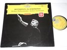 BEETHOVEN IX 9 SYMPHONY KARAJAN DGG RED STEREO MINT- LP 1ST |14