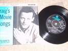 CRAIG DOUGLAS - Craig's Movie Songs EP Doo Wop ROCK N ROLL 45rpm NICE COPY EX+